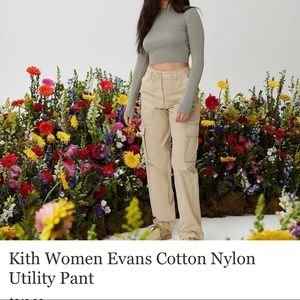 Kith Women Evans Cotton Nylon Utility Pant